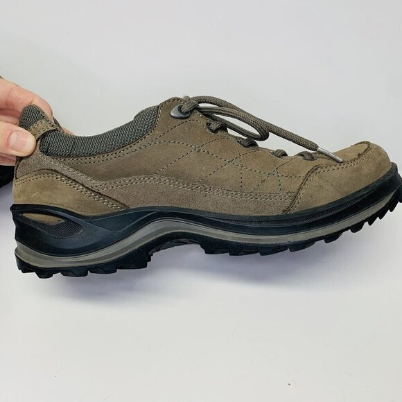 LOWA Renegade III GTX Lo GORETEX Shoes Womens Sz 7.5 Brown Nubuck Hiking Outdoor - Picture 11 of 16